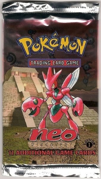 Pokémon Neo Discovery First Edition Booster Pack